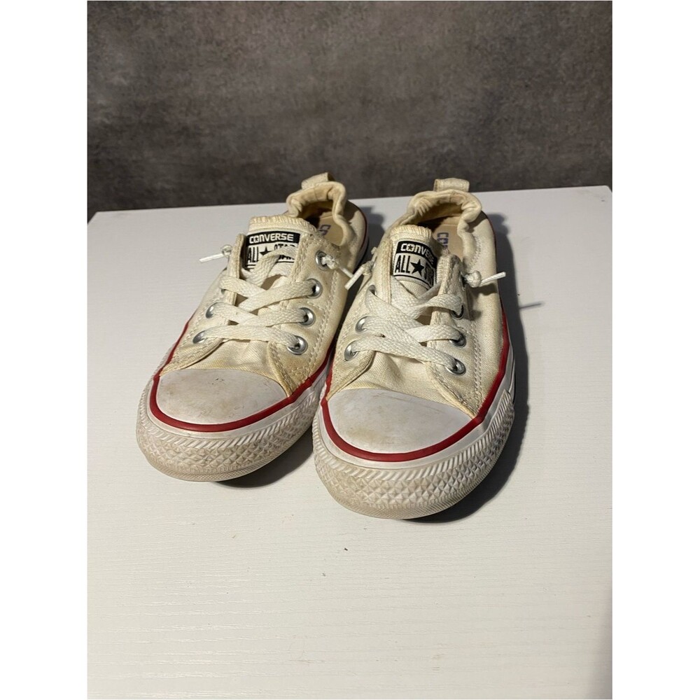 Converse Chuck Taylor All Star Shoreline Slip On White Women's Size 8 537084F